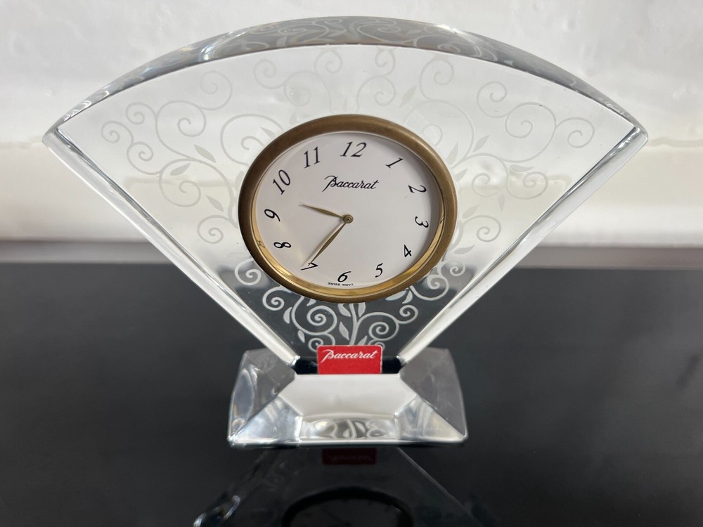Baccarat Rendezvous Crystal Clock