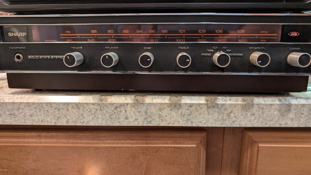 Sharp STA-11 Solid State Stereo Receiver in working condition early 1970's