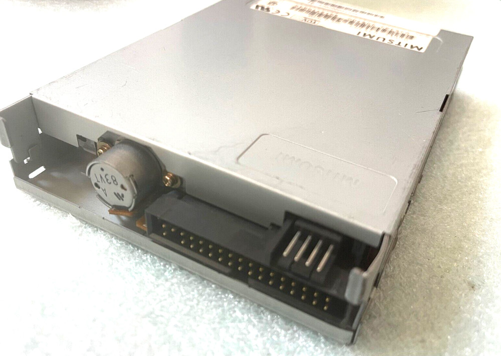 TESTED PULLS MITSUMI D353M3 1.44MB FLOPPY DISK DRIVE NO FRONT BEZEL BXDR9