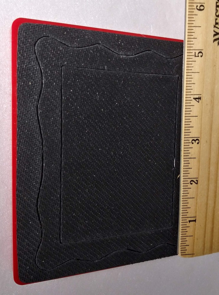 Sizzix 38-0166 Jelly Frame Rectangle Big Red Die EUC
