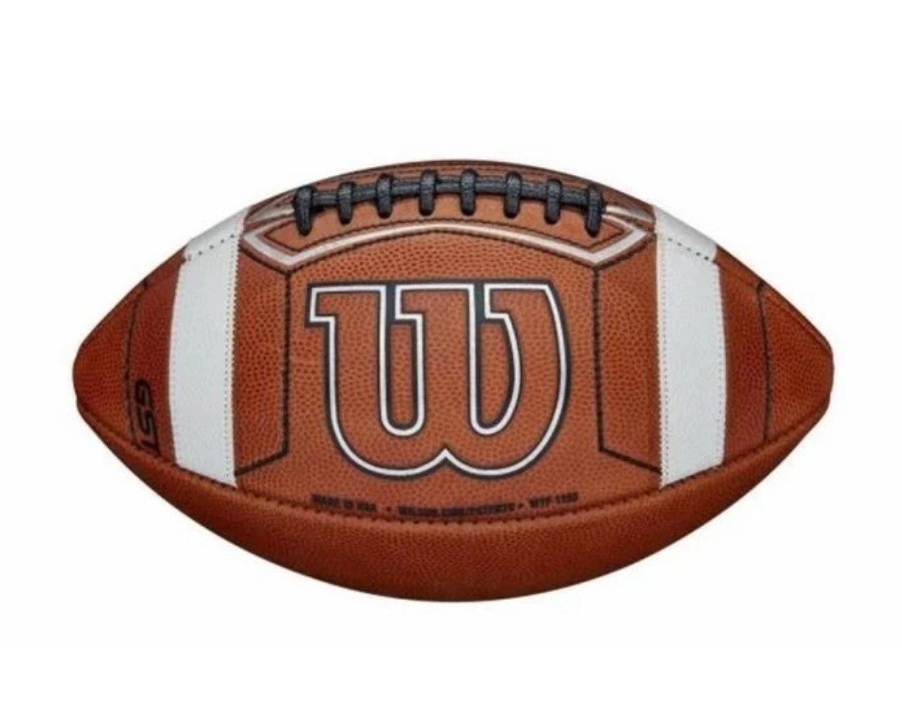 NEW Wilson GST Prime Official Size NCAA / NFHS Leather Football Discontinued