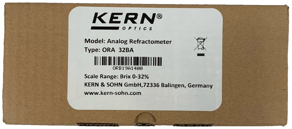 Refractometer | 0-32% Brix | KERN