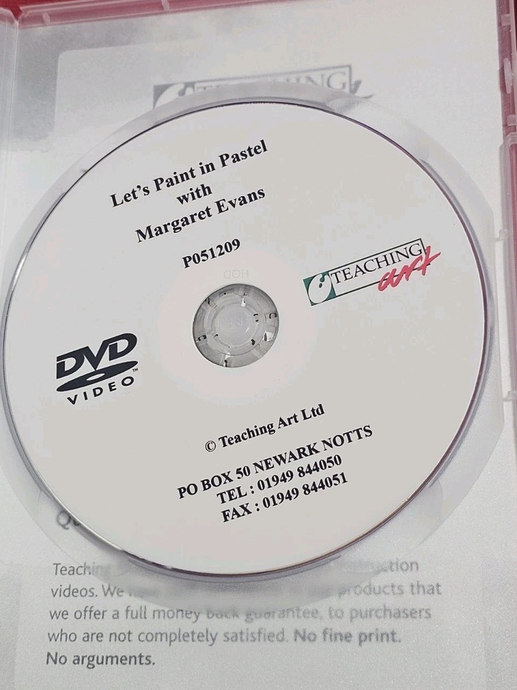 Let's Paint In Pastels DVD Margaret Evans Ultimate Guide