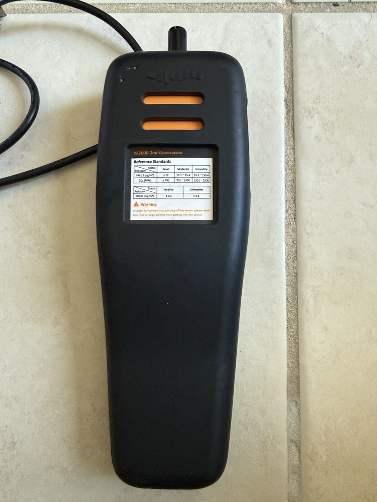 Temtop M2000 Second Version Air Quality Detector Particles Humidity Temp