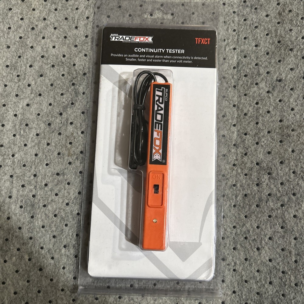 SUPCO 'TRADE FOX' CONTINUITY TESTER TFXCT