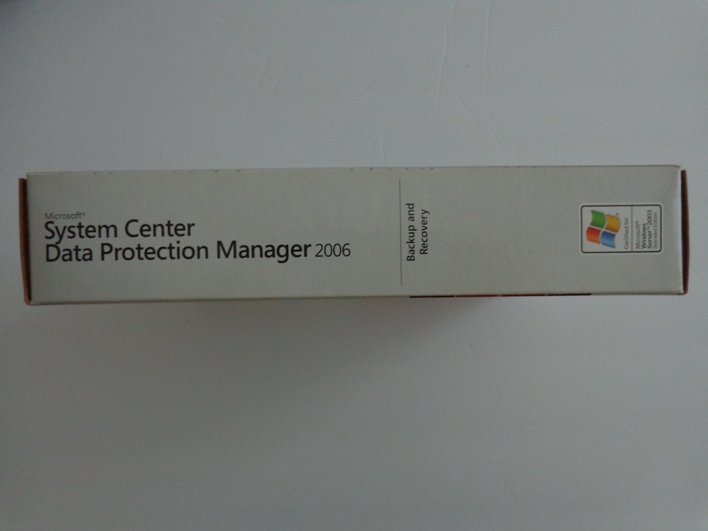 Microsoft Windows System Center Data Protection Manager 2006 A5S-00002 New