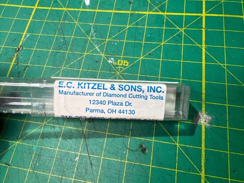E.C. KITZEL PCD SOLID CARBIDE BORING BAR 25/64 SHANK