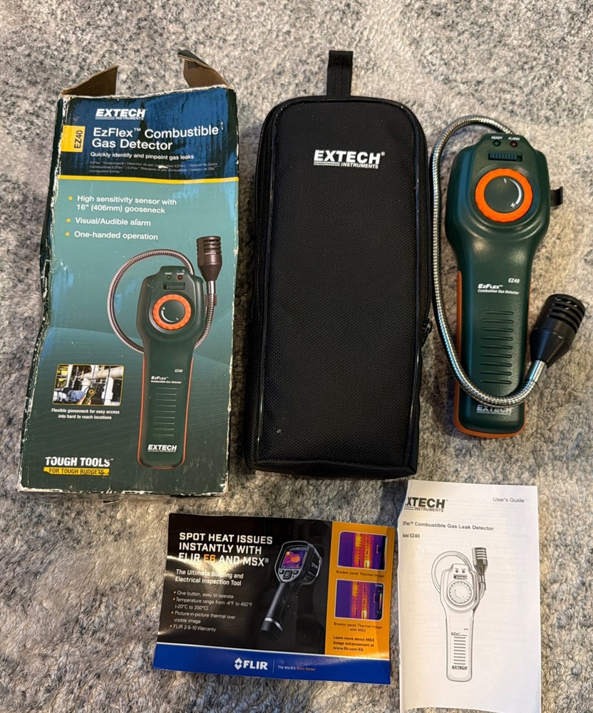 Extech EZ40: EzFlex Combustible Gas Detector