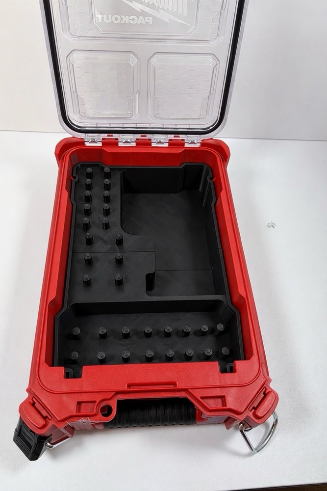 Packout Insert for Milwaukee 2953-20 Impact Driver & Socket Organizer