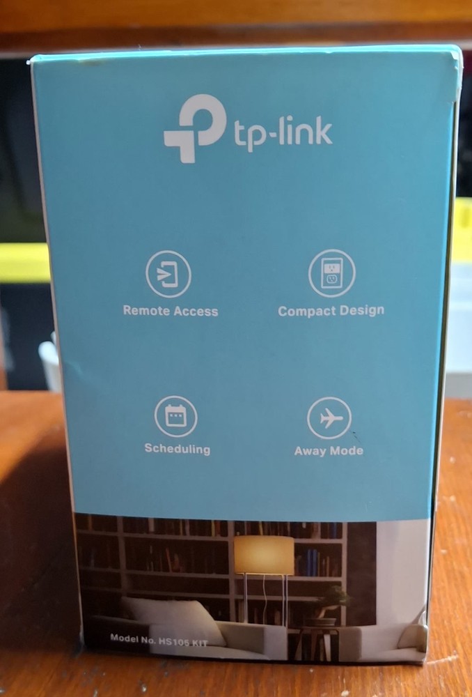 TP Link HS105 Kit Smart Wifi Plug Mini 2 Pack, Unopened