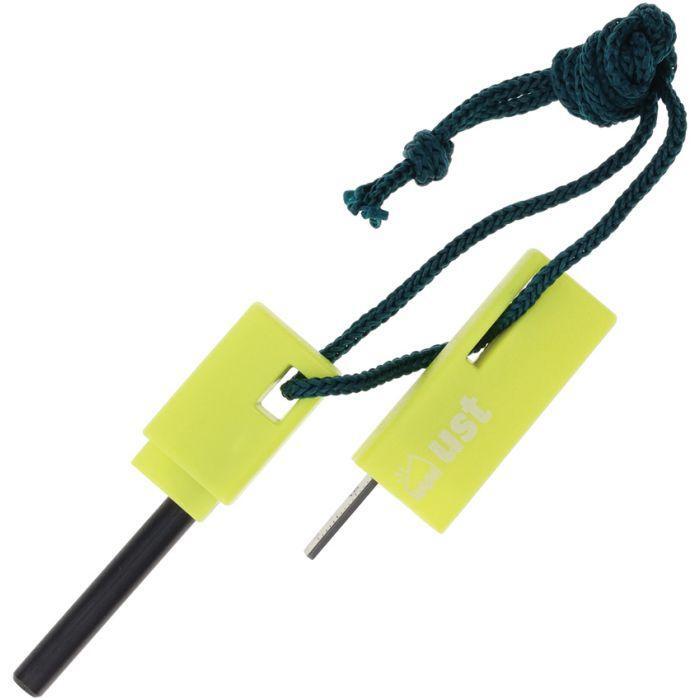 ust SparkForce Fire Starter with Durable Construction and Lanyard for Camping,