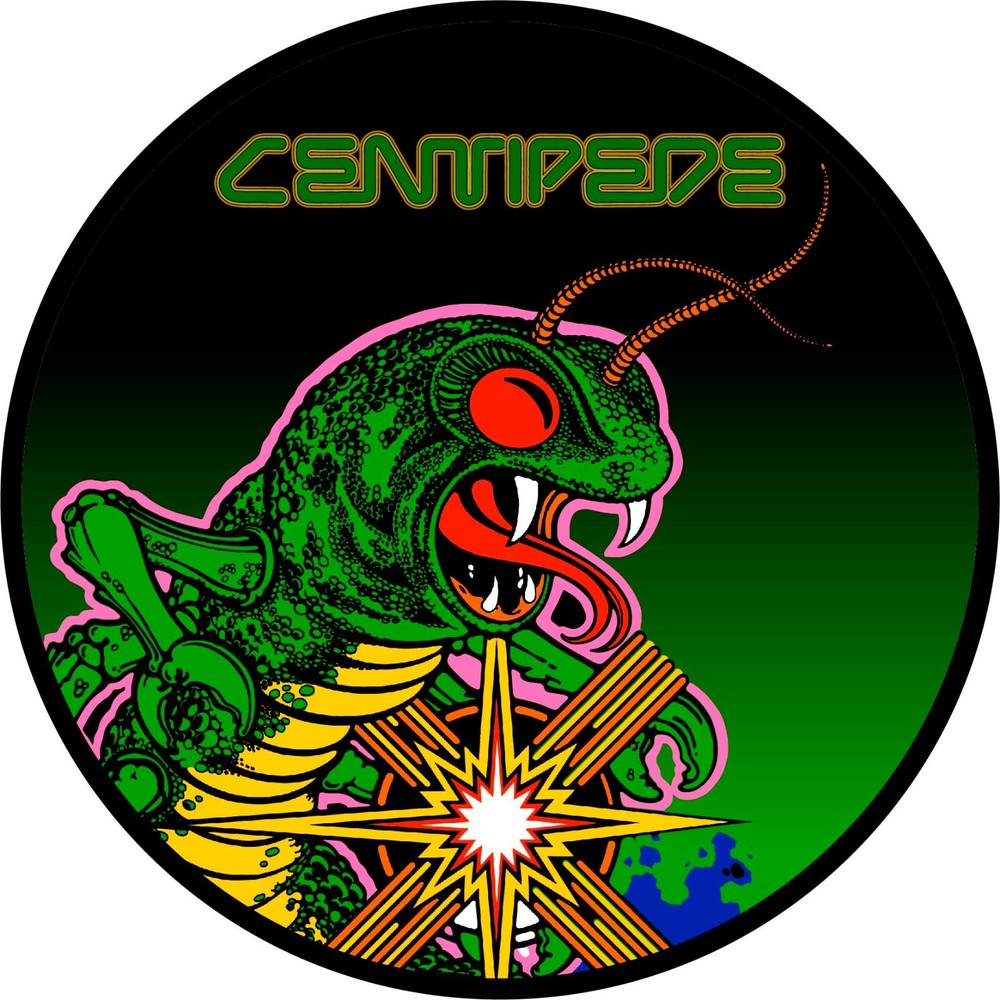 Centipede Arcade Bar Stool “Decal Only” Scratch Resistant Polycarbonate Laminate