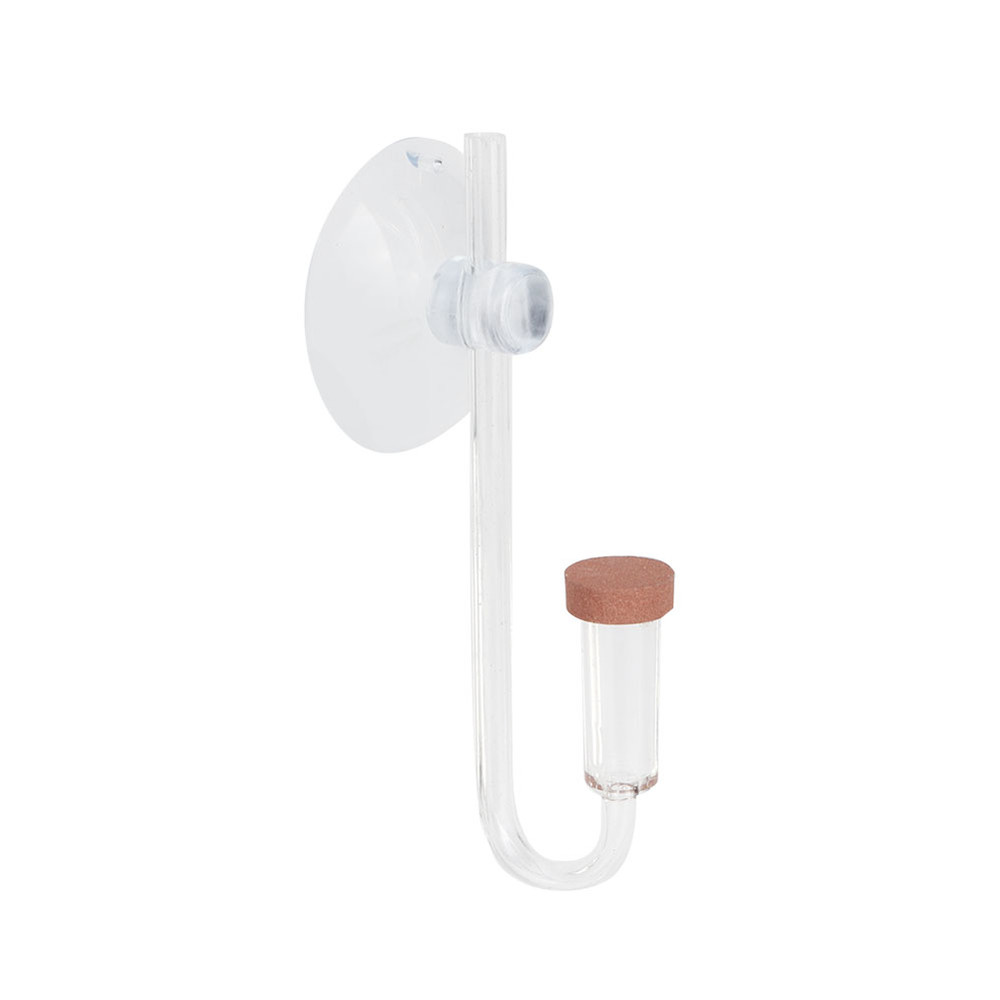 Acrylic Transparent CO2 Diffuser Atomizer Bubble Counter For Aquarium Plants