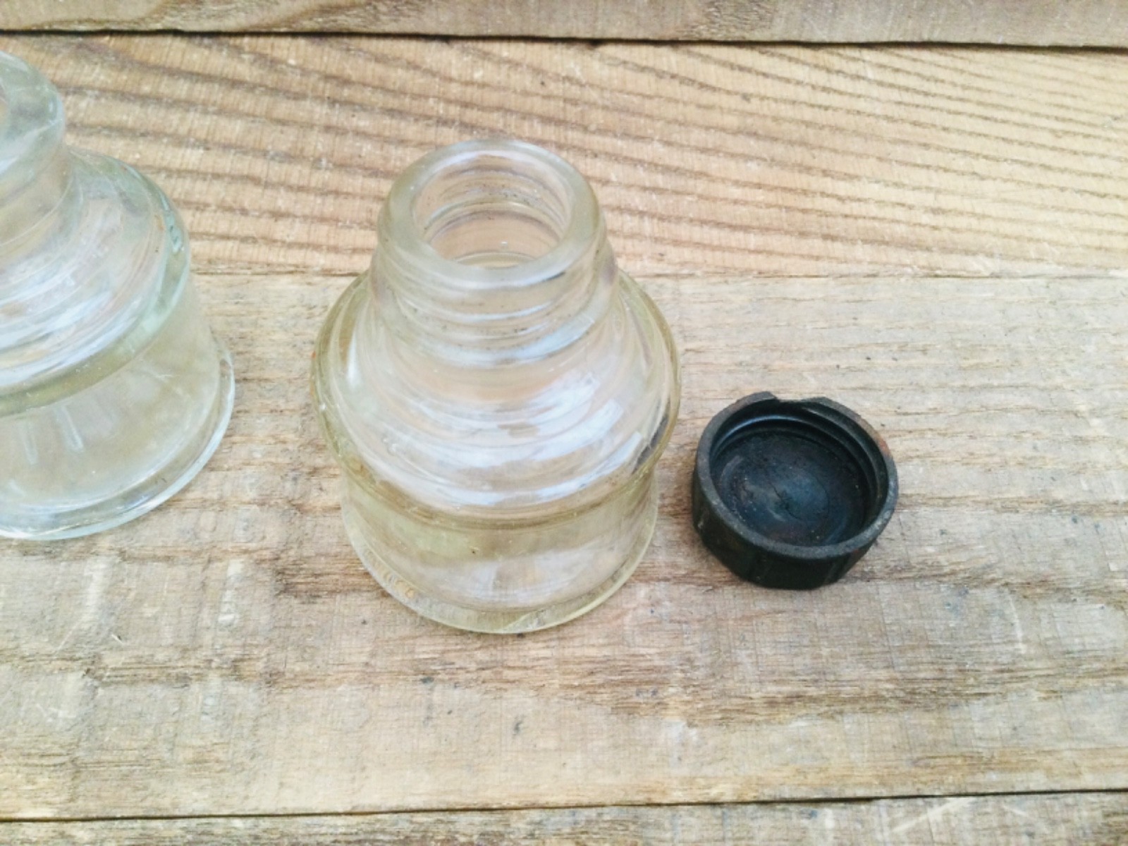 Vintage Glass Ink Bottles Selection - Stephens Ink Bottles