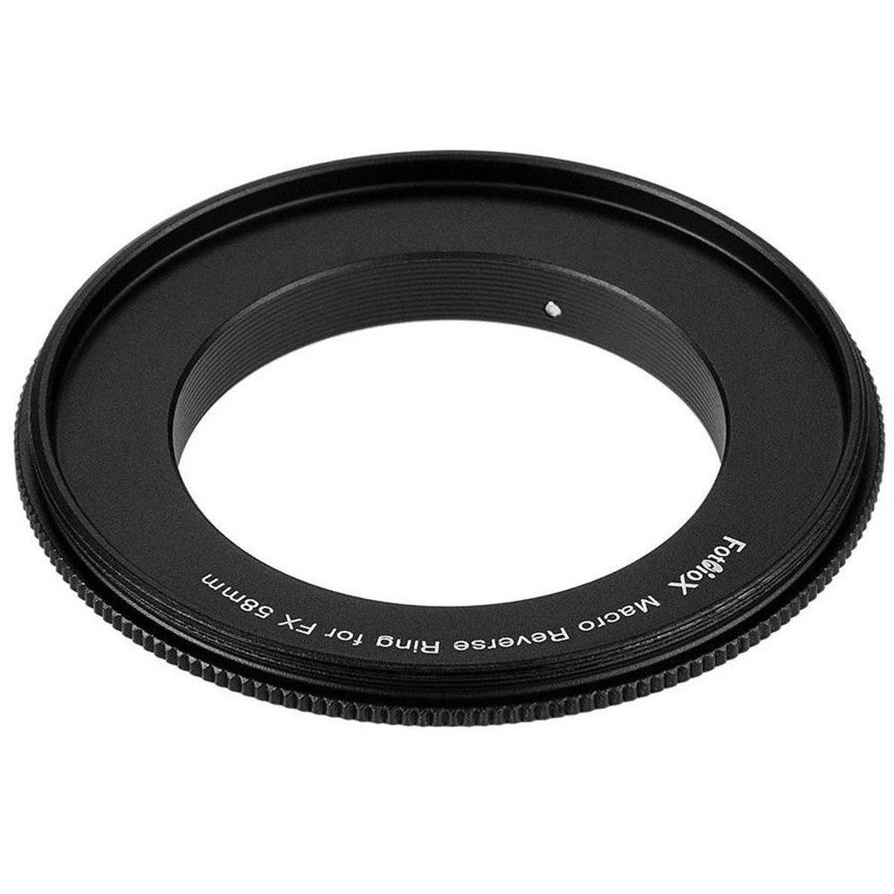 Fotodiox 58mm Filter Thread Macro Reverse Mount Adapter Ring for Fujifilm Fuji X
