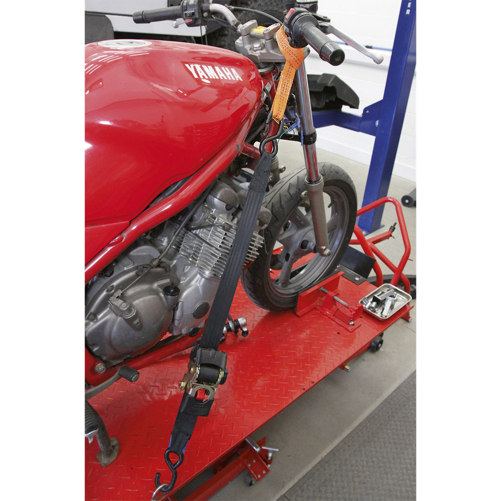 Sealey Tie Down Securing Loop Polyester Webbing Breaking Strain 2000kg 2pc TDL01