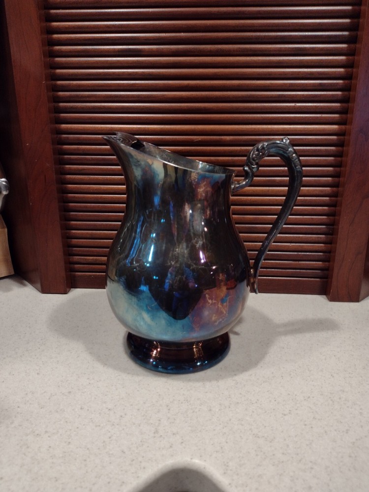 F B Rogers Water Pitcher Silver Plated