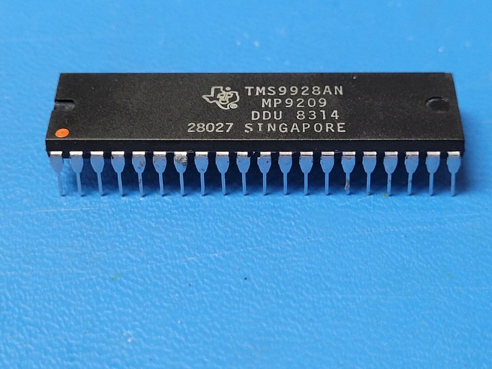 (1 PC) TMS9928AN TI Display Controller, MOS, PDIP40