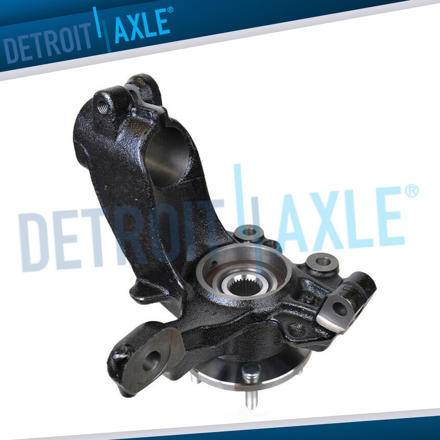 Front Driver Steering Knuckle Wheel Hub Assembly for 2012 - 2018 Ford Focus 2.0L