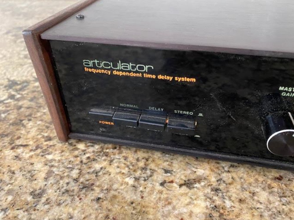 Turner Articulator - Frequency dependent time delay system *rare