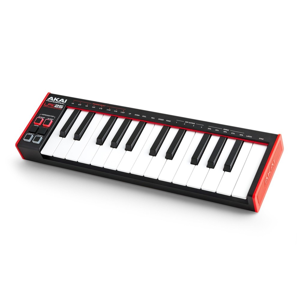 LPK25 - USB MIDI Keyboard Controller with 25 Responsive Synth Keys for Mac an...