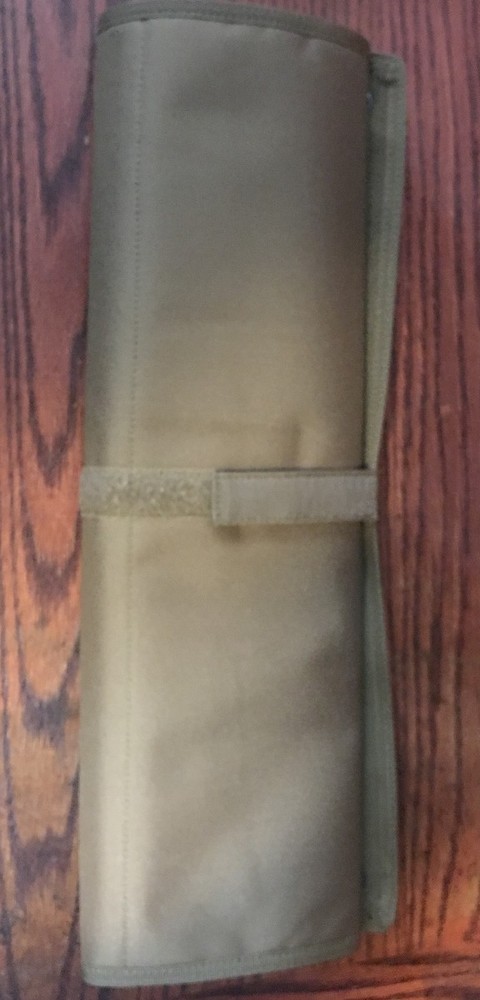 24" x 18.5" Tactical Hanging Roll-Up Morale Patch Panel +BONUS FREE MORALE PATCH