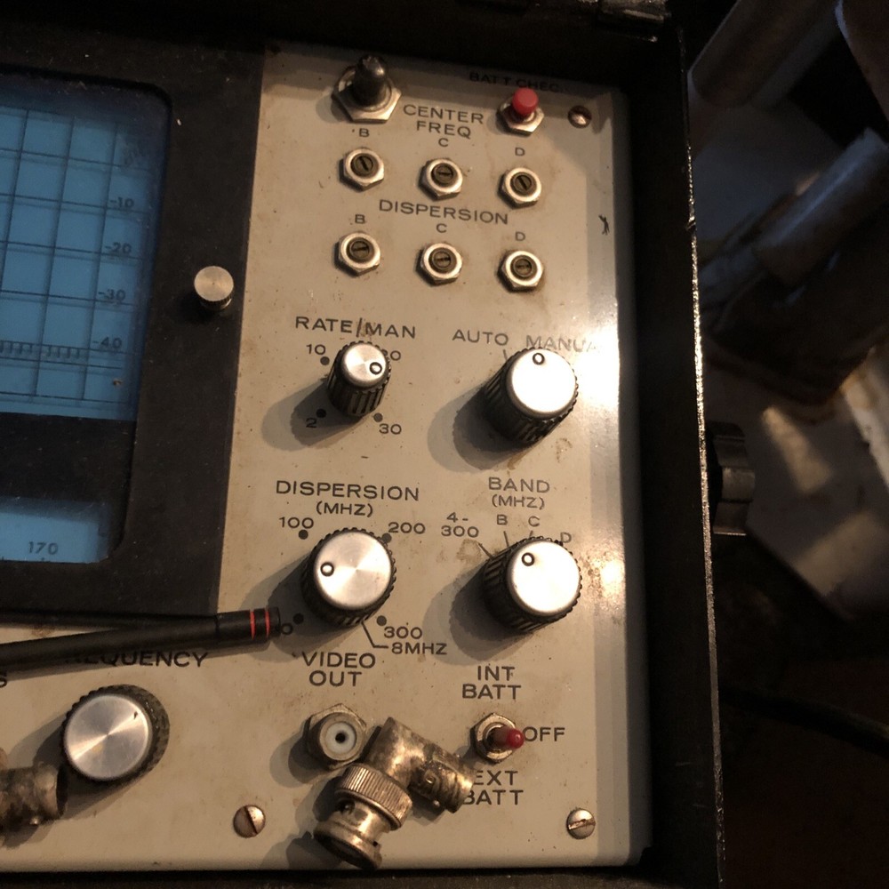 Jerrold Texscan Field Strength Meter (Spectrum Analyzer) Model VSM-1