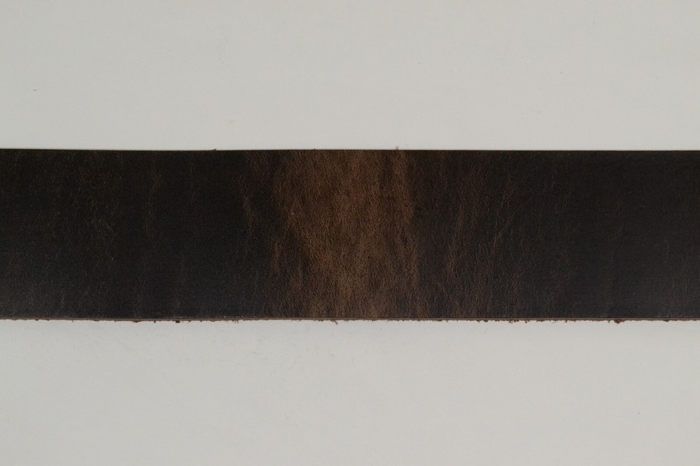 Belt Strip - Chocolate rustic oil tan pullup - 54" - Various Widths (E417)