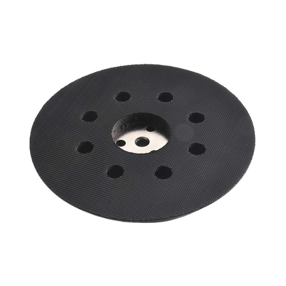 Backing Pad Rubber Abrasive Discs Backing Pad Black General-purpose Sanding