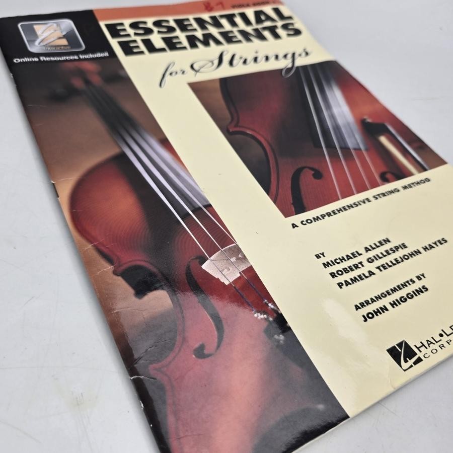 Essential Elements For Strings Viola Book 1 Hal Leonard Workbook 2002 Music