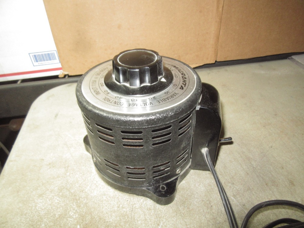 Nice Micronta Variable Transformer Variac 115V Output 0-140 works great Japan
