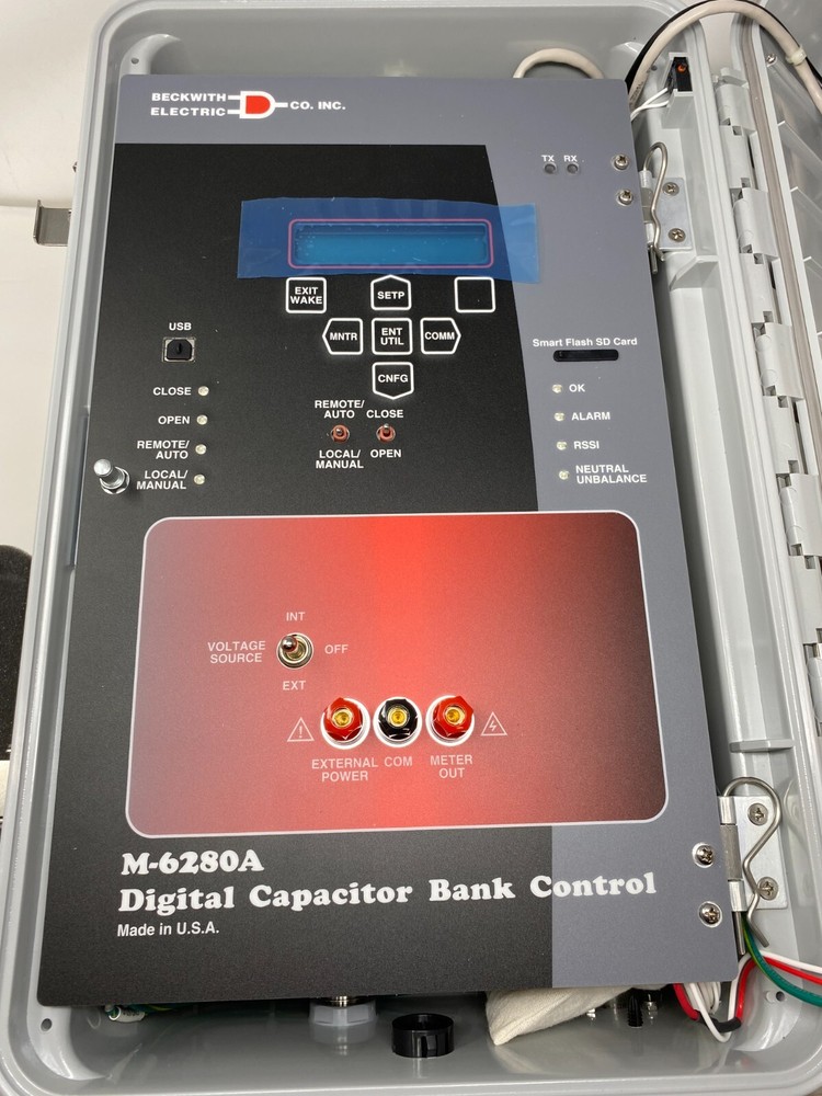 Beckwith Electric Co. M-6280A Digital Capacitor Bank Control