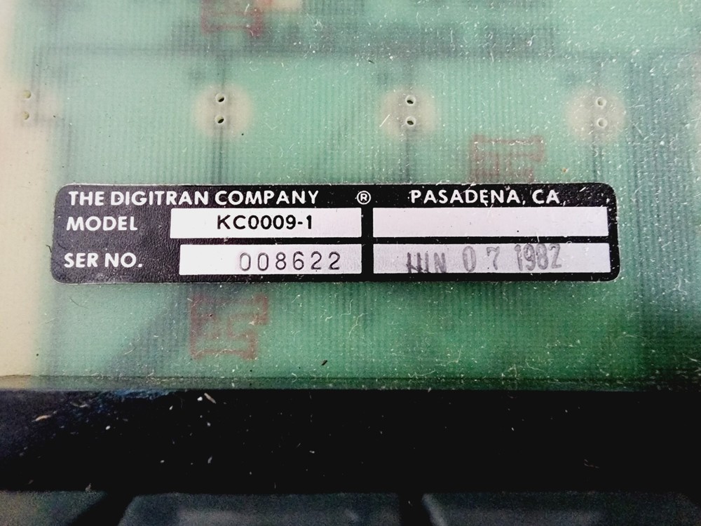 Digitran KC0009-1 Keyboard Input Pad