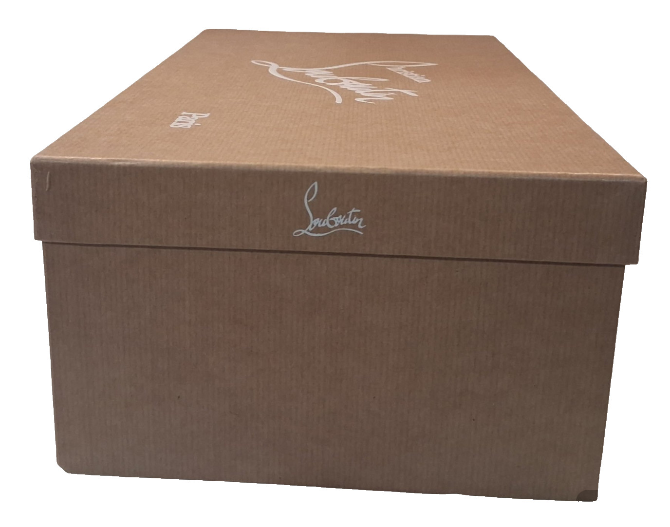 CHRISTIAN LOUBOUTIN Empty Shoe Box (14.5”x8.5"x5") Storage Medium Tissue Paper