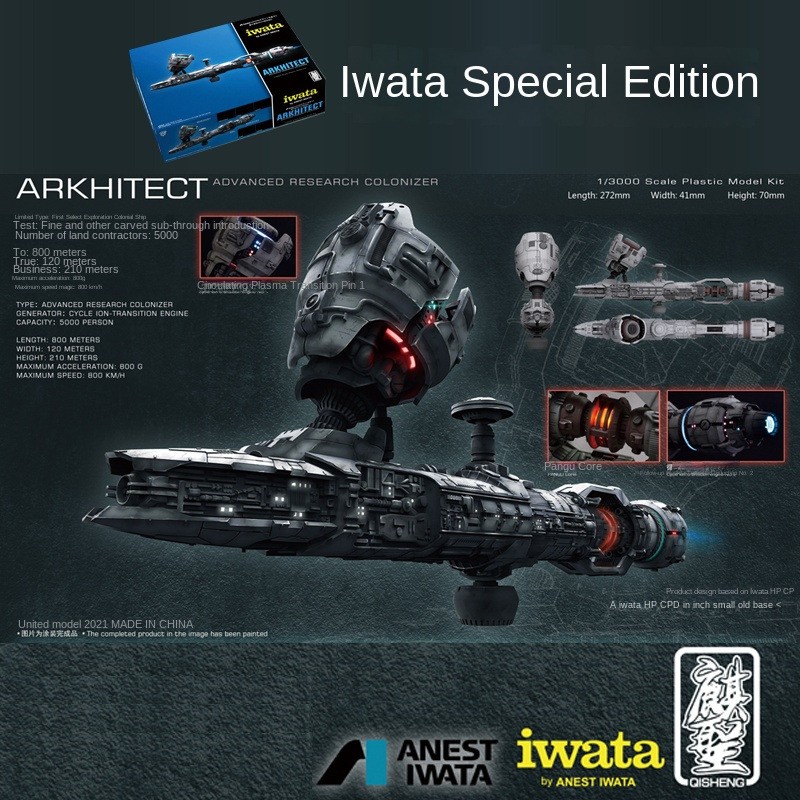IWATA ARKHITECT ADVANCED RESEARCH COLONIZER Particularly version