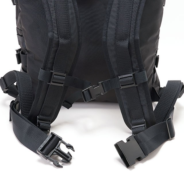 PORTER Yoshida 855-05902 FORCE Day Pack Black Nylon Backpack Military Style