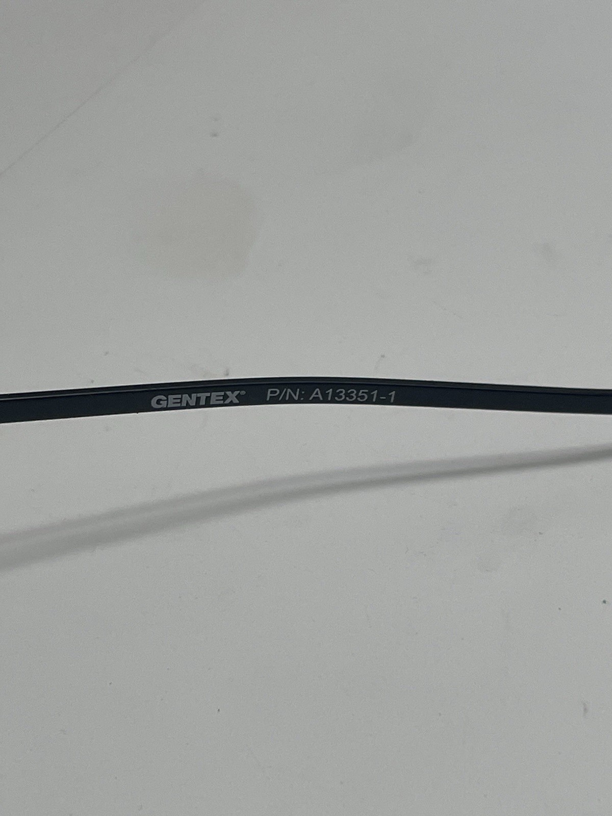 Gentex EDU-7/P Amber Laser Eye Protection (LEP) Spectacles & Extra Temple Arms