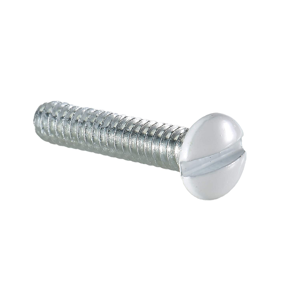 Bates Wall Plate Screws 75 Pack Assorted Size Outlet WHITE Cover Long Electrical