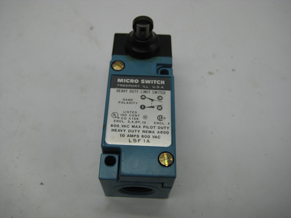 MICROSWITCH LSF1A LIMIT SWITCH UNMP