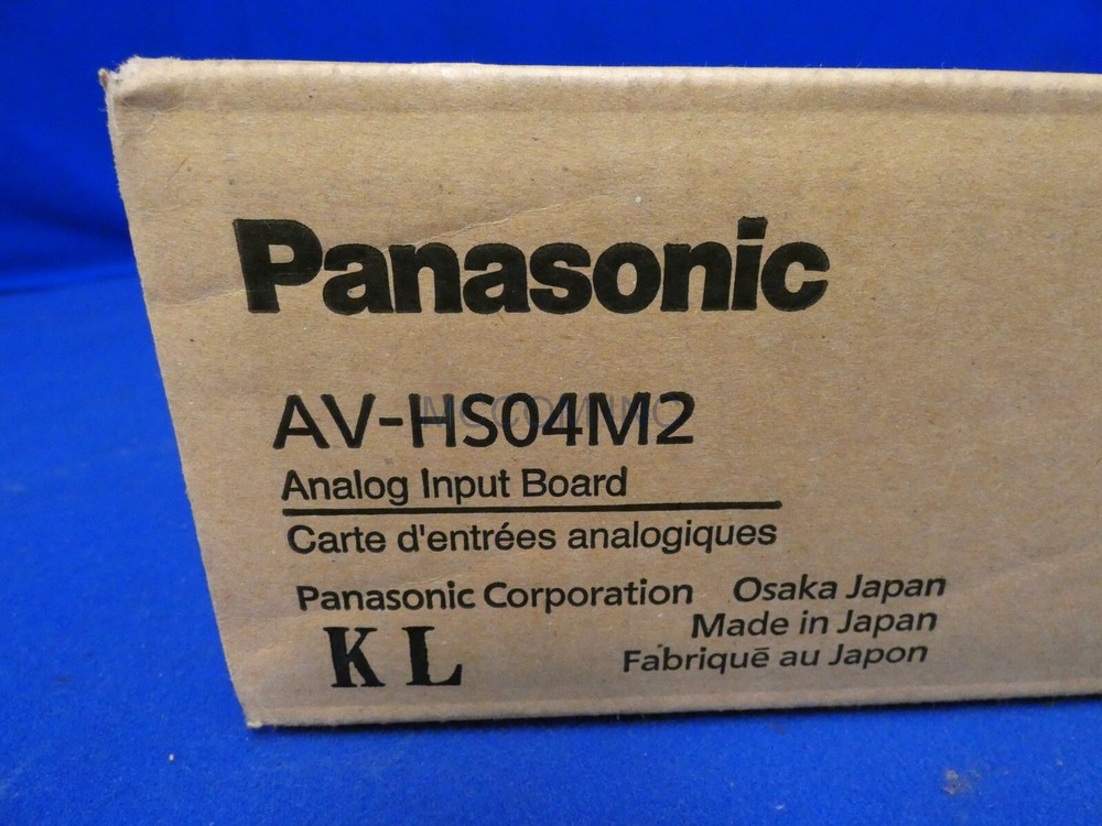 Panasonic AV-HS04M2 Analog Component Input Board New for AV-HS450