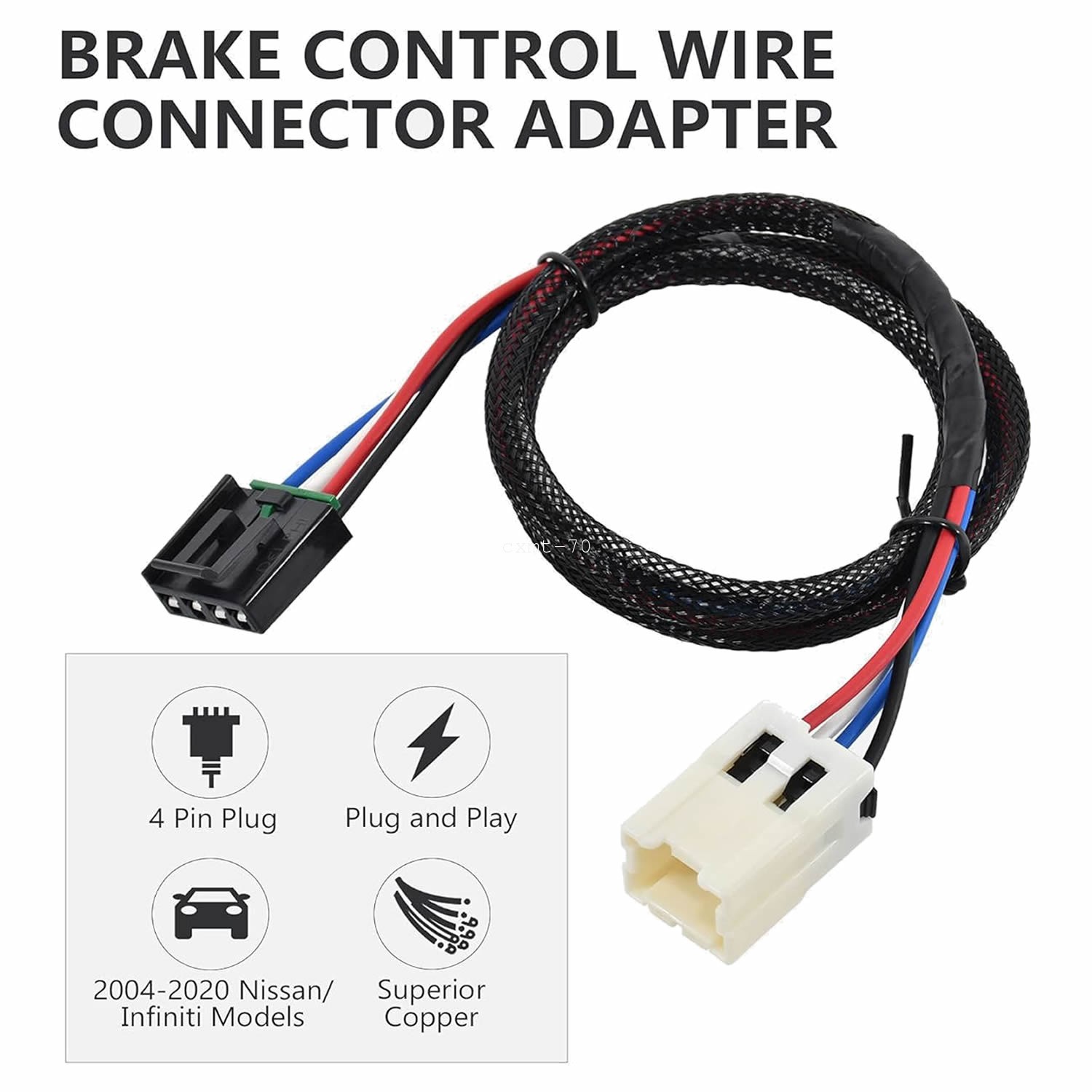 Brake Control Wiring Adapter 3050-P For Nissan Titan 2004-24 Pathfinder 05-20