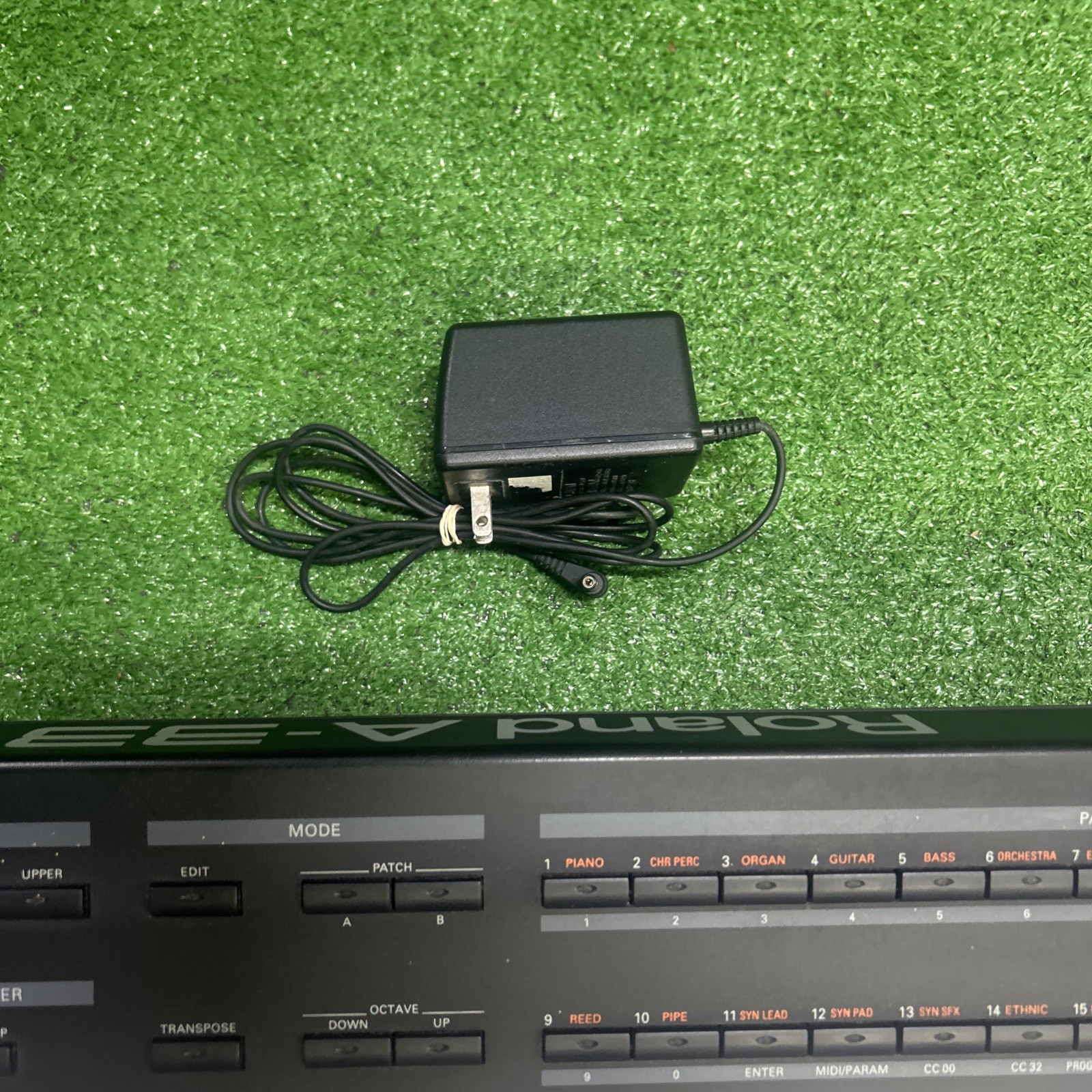 Roland A-33 MIDI Keyboard Controller with 76 Semi-Weighted Keys