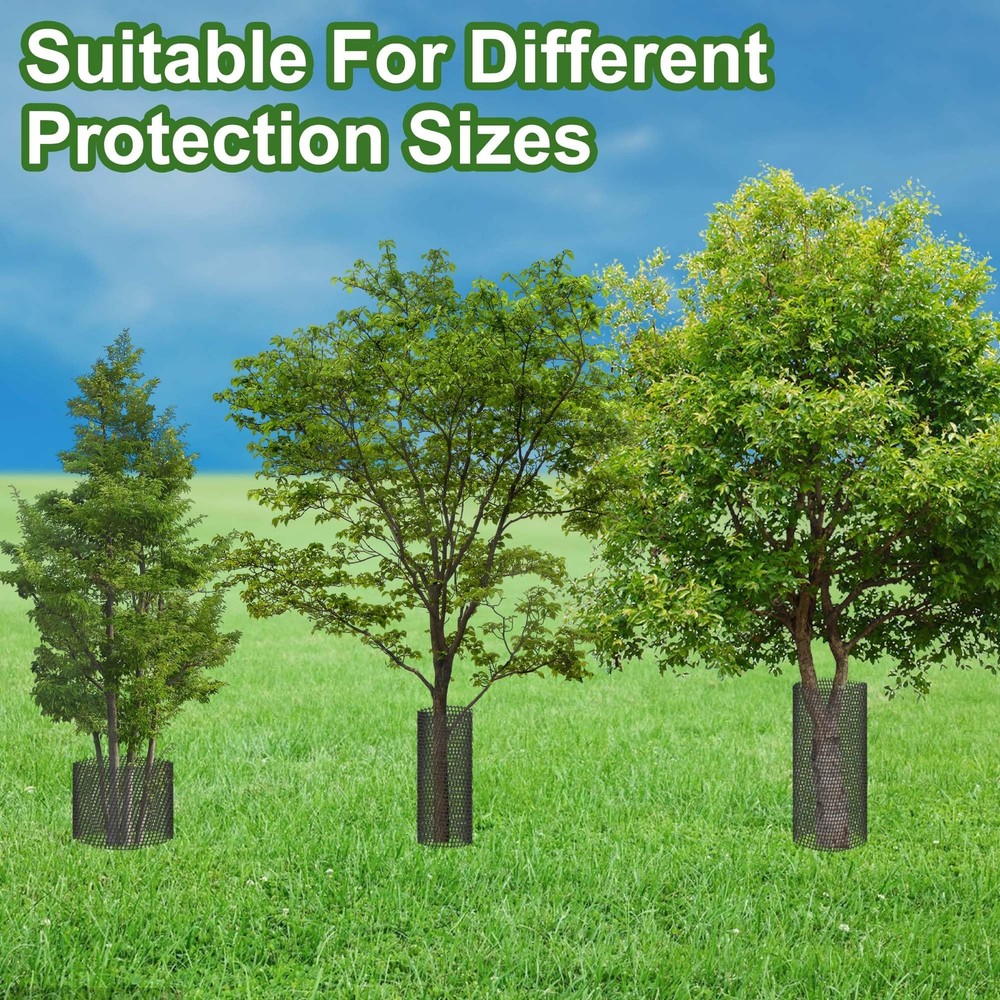 20 Ft Mesh Tree Guard Trunk Protectors- Tree Bark Protector- Flexible Net Tree G