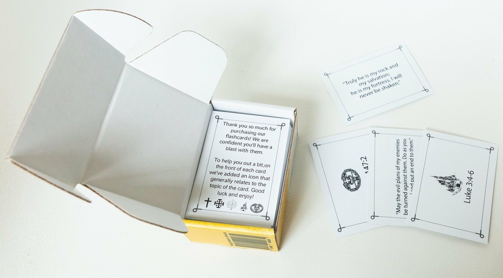 Agape Flashcards Scripture Study