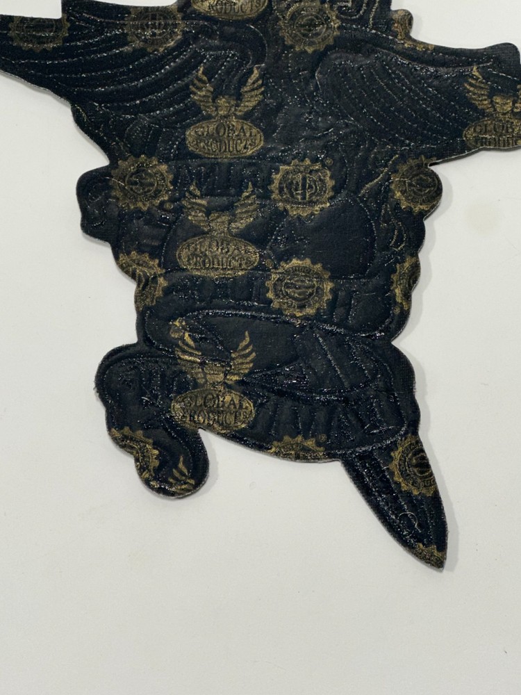 Harley-Davidson Embroidered Eagle Patch Large Iron On Eagle Flames Sword