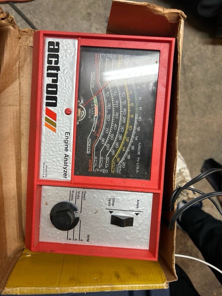 Vintage Actron Engine Analyzer Model 615 | Made in USA | Untested