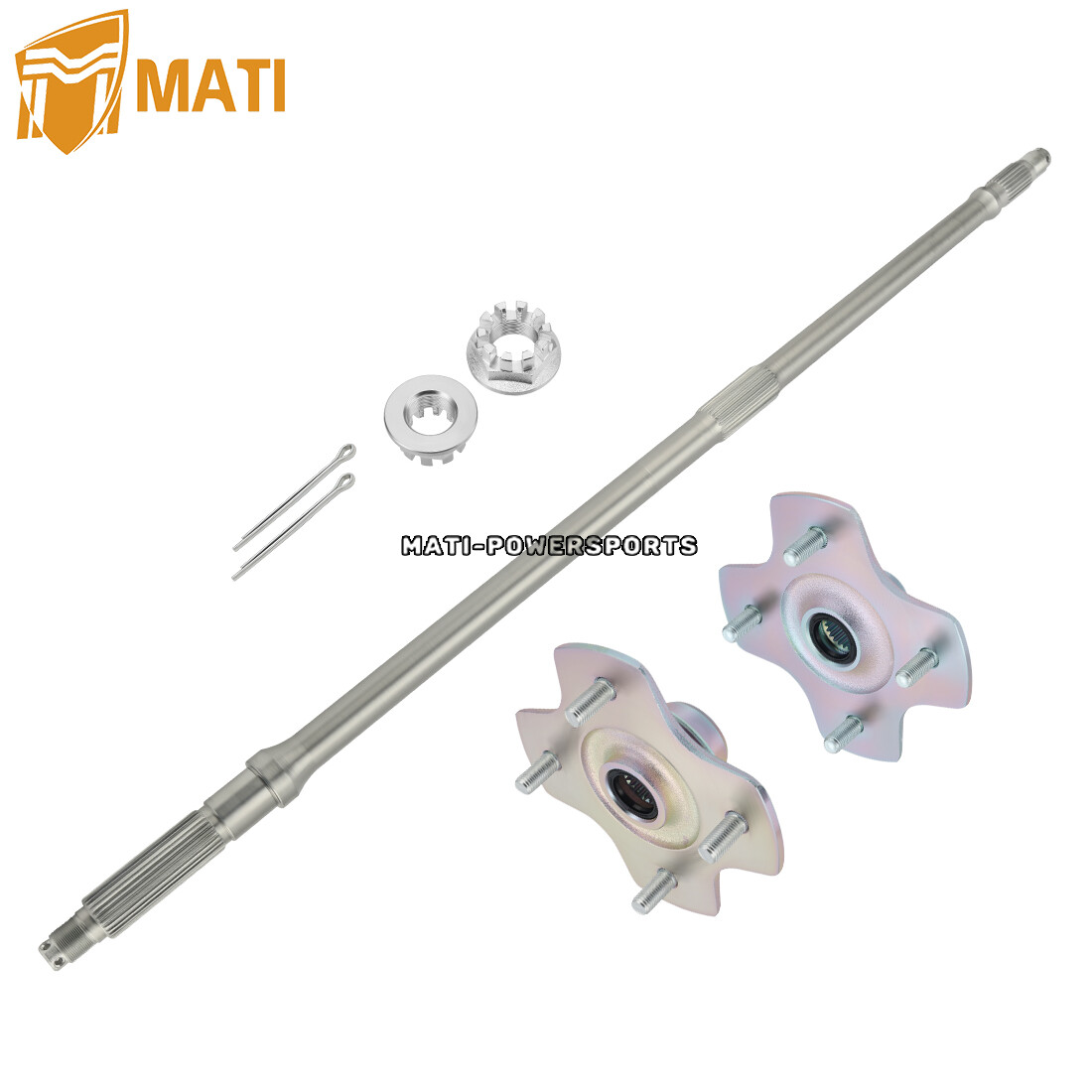 Rear Axle Shaft Wheel Hub for Honda TRX450ES TRX450S Foreman 450 4X4 1998 - 2004