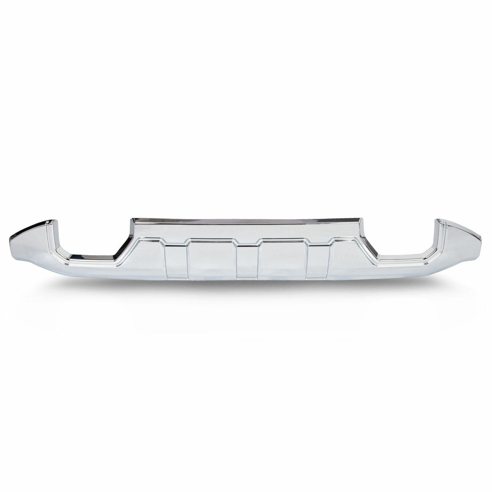 Fits 16-19 GMC Sierra 1500 Front Bumper Skid Plate Protective Armor Chrome