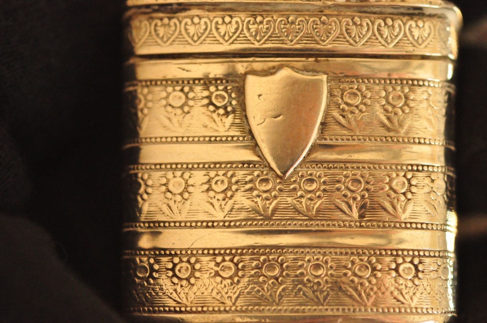 Beautiful Antique European Sterling Silver Snuff Box – 28 Grams - Hallmarked