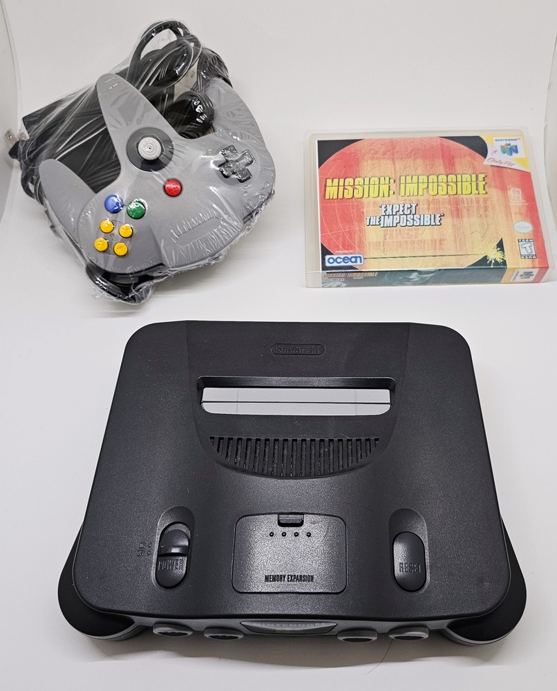 N64 Console System With Game
